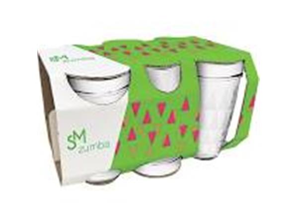 COPO SM ZUMBA SUCO 270ML 6P J136