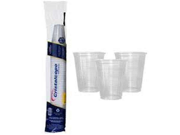 COPO DESCARTÁVEL CRISTALCOPO 150ML