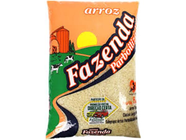 ARROZ PARBOLIZADO FAZENDA 1KG