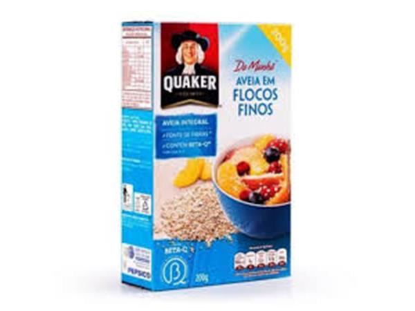 AVEIA QUAKER FLOCOS FINOS 165G