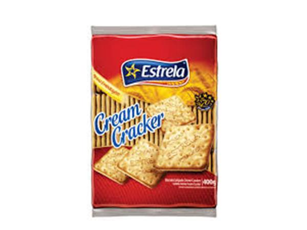 BISCOITO ESTRELA CREAM CRACKER 350G