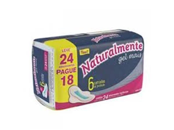 ABSORVENTE NATURELMENTE C/ABAS C/24