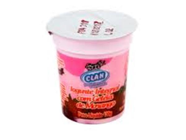IOGURTE CLAN C/GELEIA DE MORANGO 130G