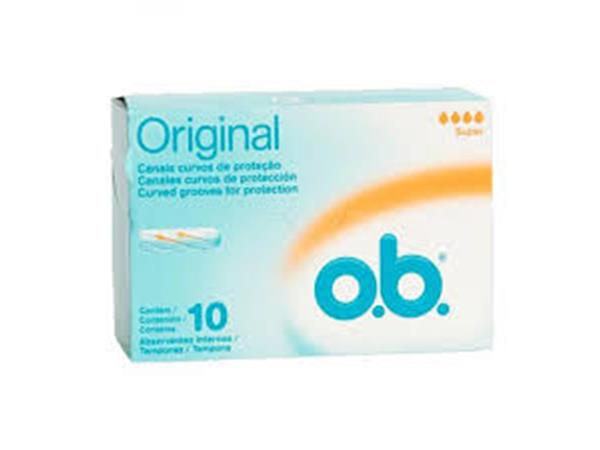 ABSORVENTE O.B SUPER C/10