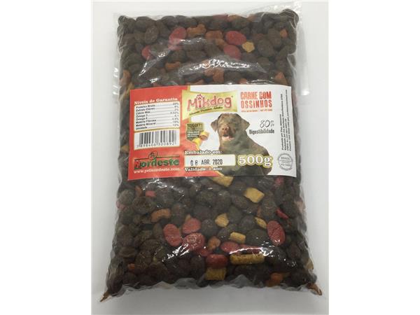 RAÇÃO MIKDOG ADULTO 500G