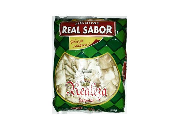 BISCOITO REAL SABOR REALEZA SALGADO 550G
