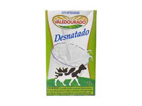 LEITE VALEDOURADO DESNATADO 1L
